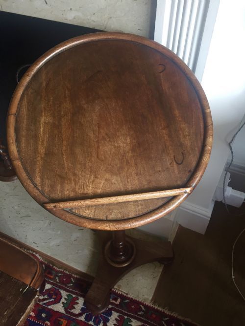 wonderful georgian music table mahogany