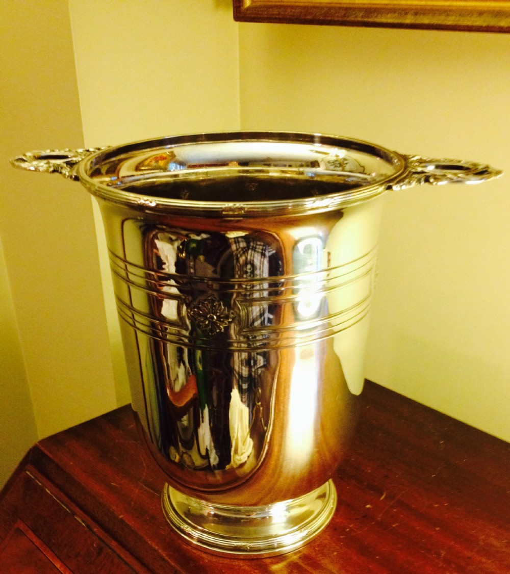 1930 champagne wine cooler christophle